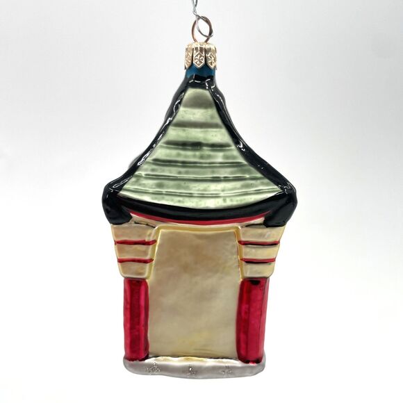 Landmark Creations Manns Chinese Theatre Glass Ornament Hollywood Hand Painted - Picture 4 of 11